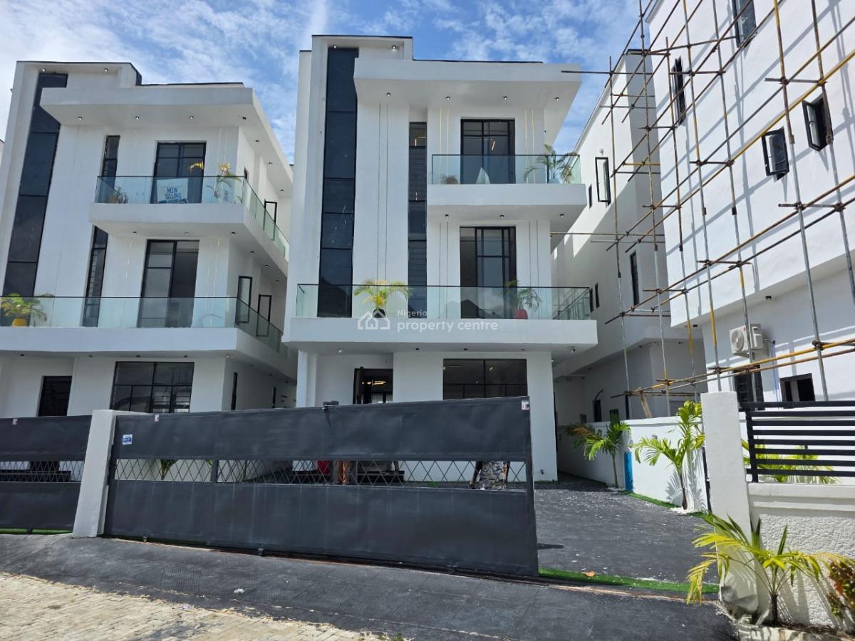 5 Full Detached Duplex Home with Swimming Pool and Bq, Chevron Tollgate, Lekki, Lagos, Detached Duplex for Sale