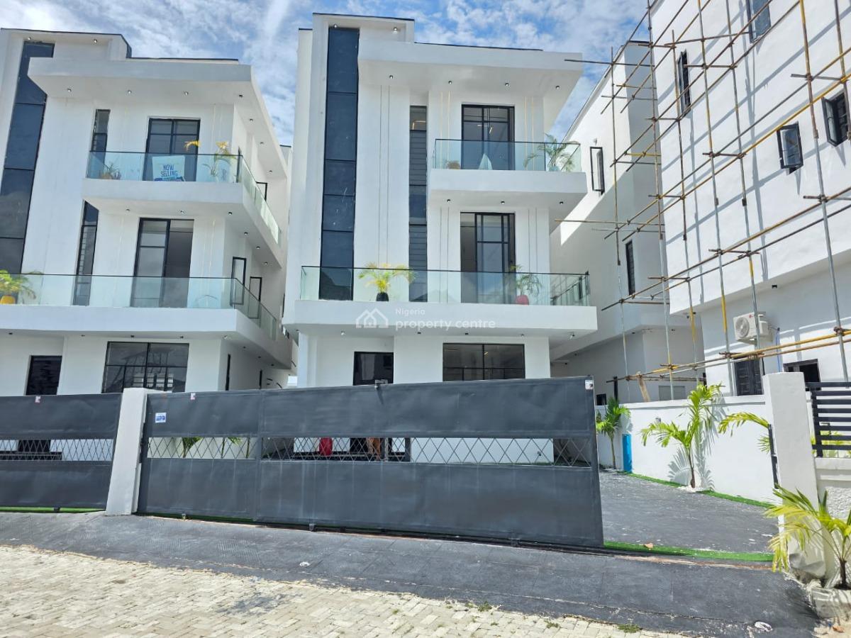 5 Full Detached Duplex Home with Swimming Pool and Bq, Chevron Tollgate, Lekki, Lagos, Detached Duplex for Sale