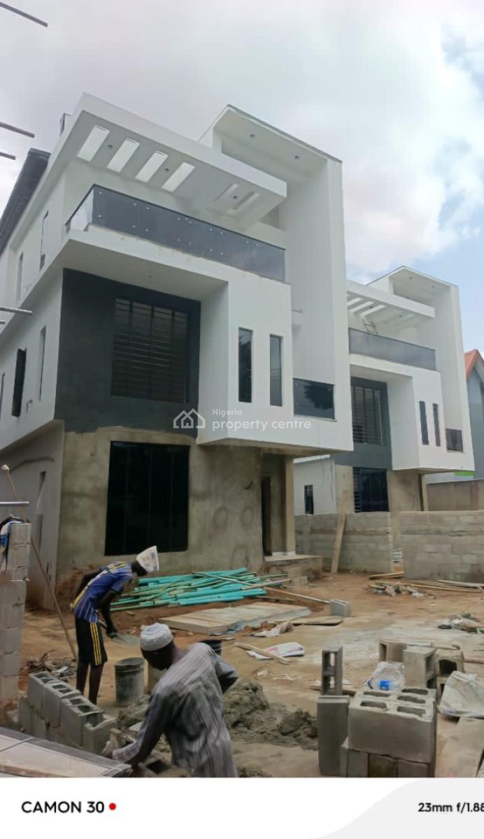 Newly Built 4 Unit of 5 Bedroom Fully Detach Duplex with Bq Each, Adeniyi Jones Avenue Ikeja, Adeniyi Jones, Ikeja, Lagos, Detached Duplex for Sale