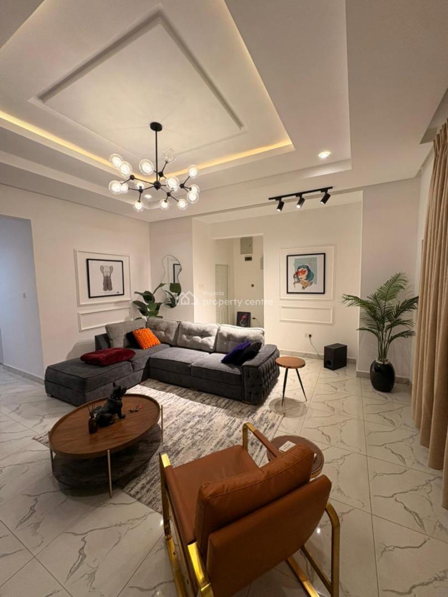 Specious 2bedrooms Furnished Service Apartment, First Floor, Tarred Road, Fo1 Layout, Kubwa, Abuja, Flat / Apartment for Rent