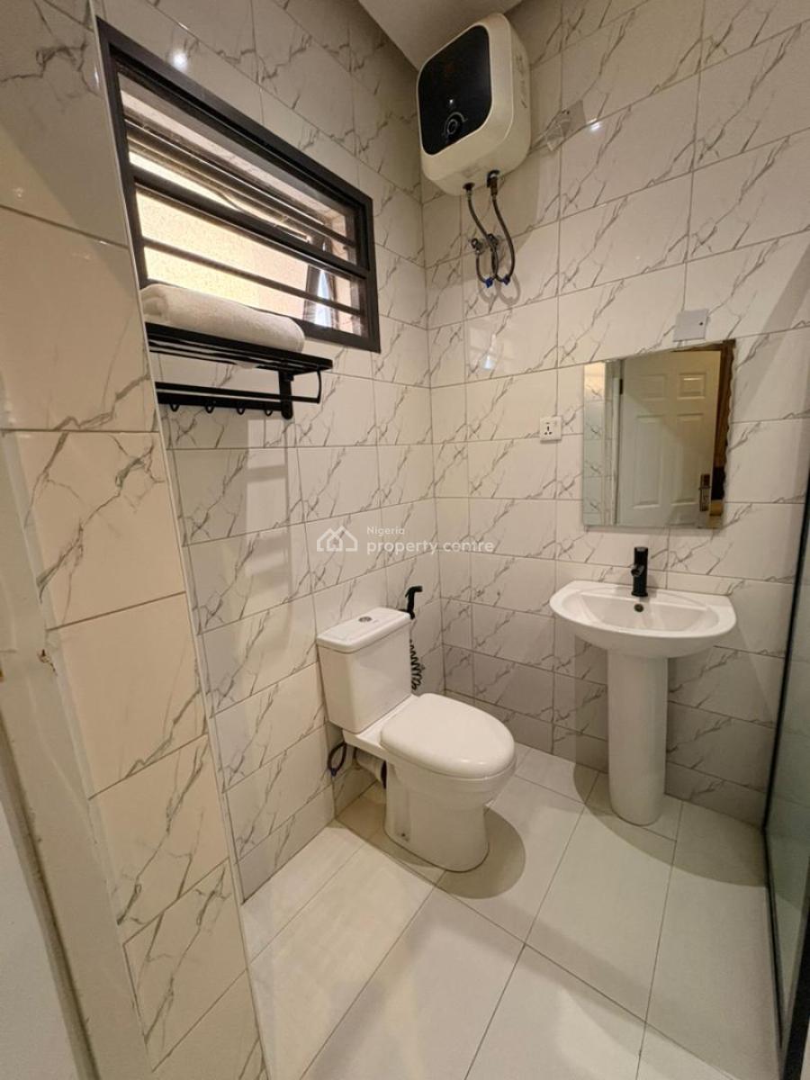 Specious 2bedrooms Furnished Service Apartment, First Floor, Tarred Road, Fo1 Layout, Kubwa, Abuja, Flat / Apartment for Rent