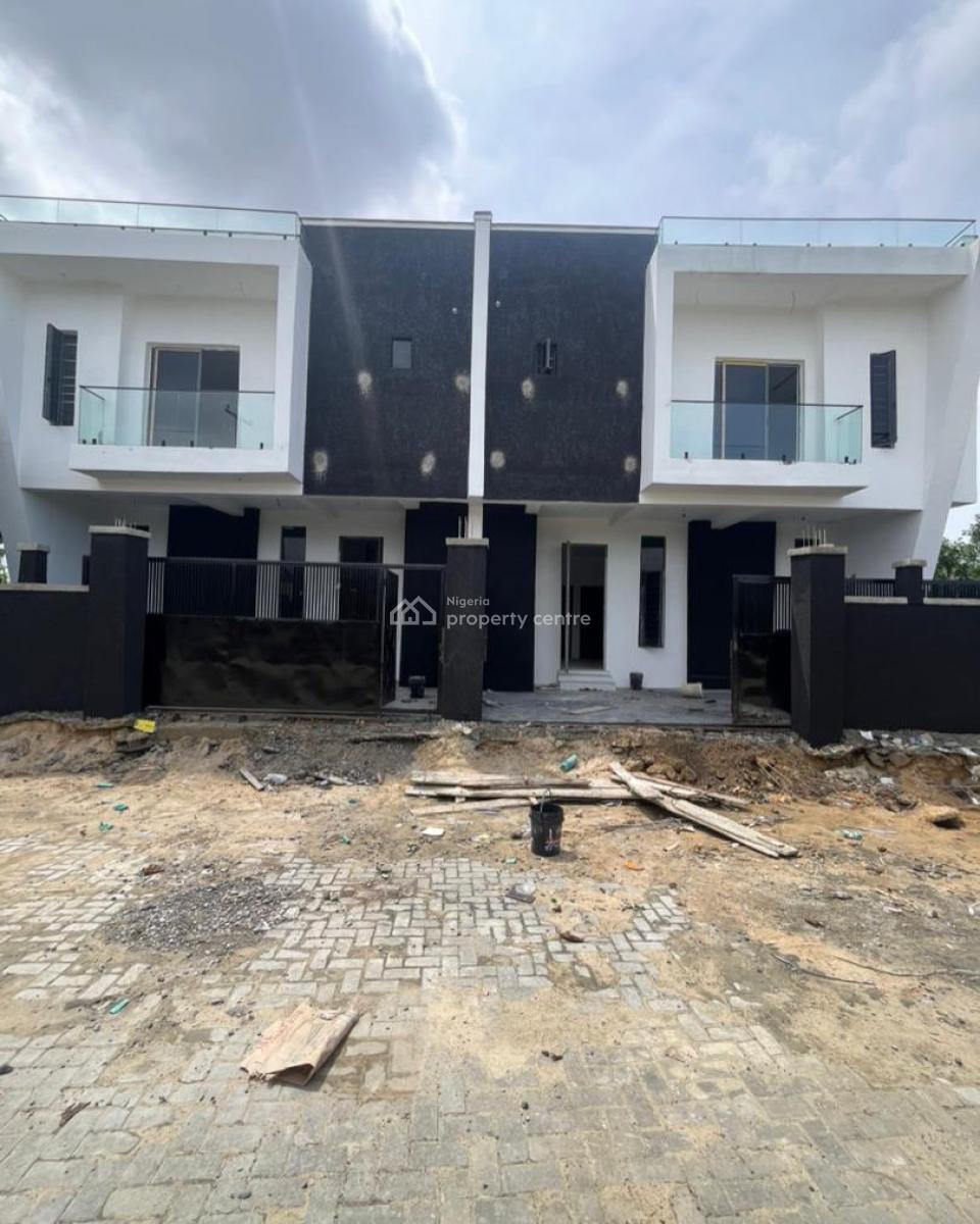 4 Bedroom Semi Detached, Sangotedo, Ajah, Lagos, Semi-detached Duplex for Sale