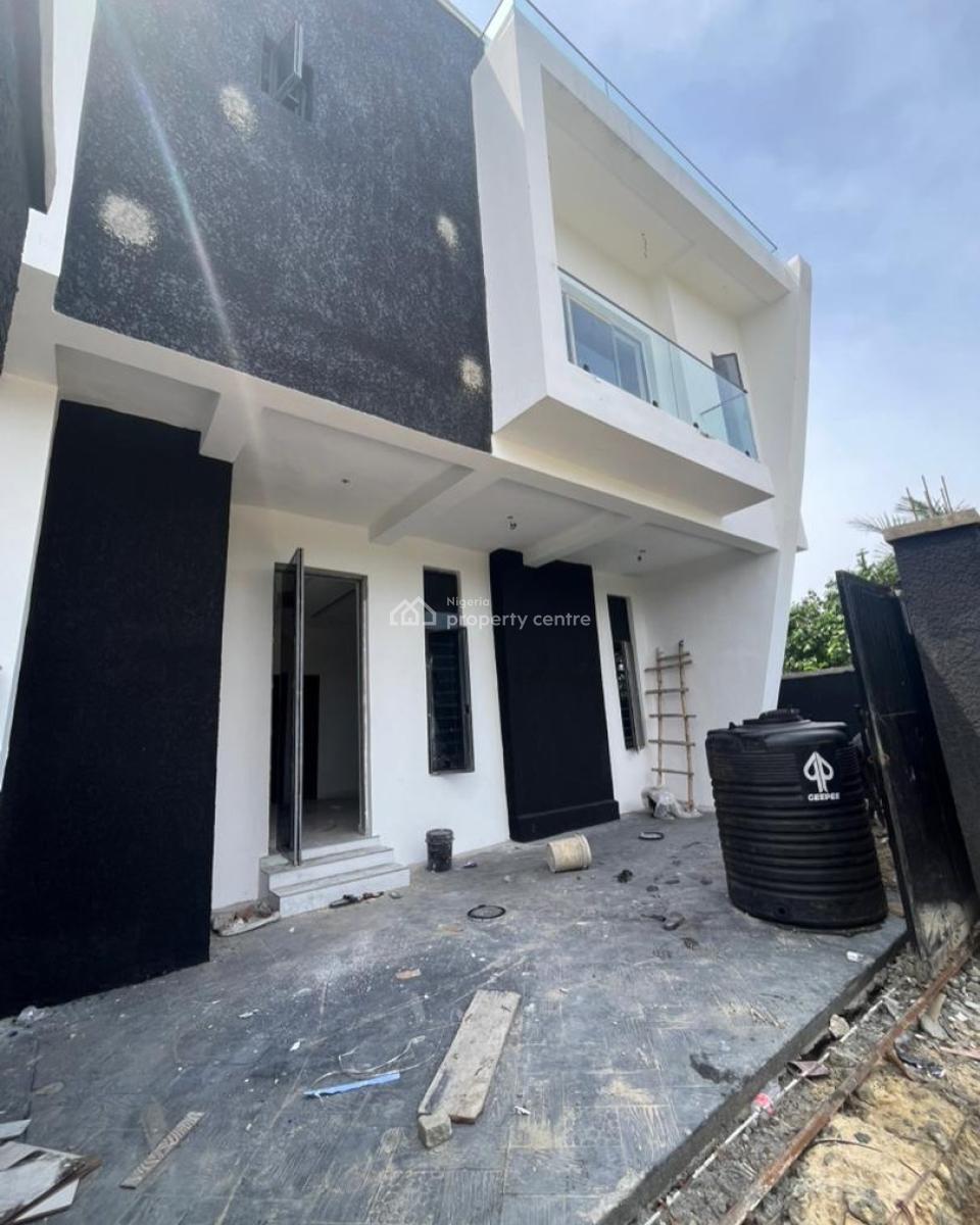 4 Bedroom Semi Detached, Sangotedo, Ajah, Lagos, Semi-detached Duplex for Sale