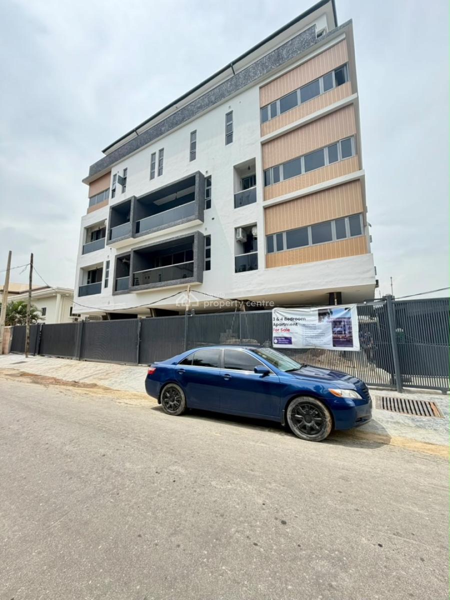 Fully Secured 3 Bedrooms Apartment with Bq, Ikeja, Lagos, Flat / Apartment for Sale