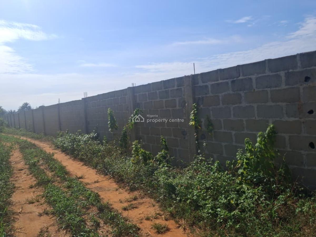4 Plots of Land Fenced and Gated, Emuren, Ikorodu, Behind Adron Homes Town Park and Garden Estate, Ode Lemo, Sagamu, Ogun, Mixed-use Land for Sale