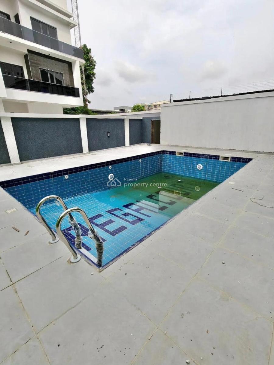 Newly Built 3 Bedroom Apartment with Bq, Pool and Gym, Ikeja Gra, Ikeja, Lagos, Block of Flats for Sale