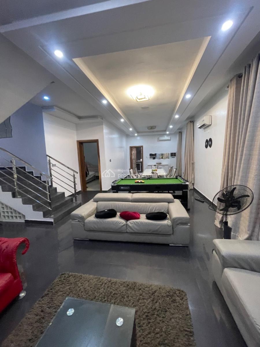 Luxury Furnished 5 Bedrooms with Bq, Megamond Estate, Lekki County, Lekki, Lagos, House for Sale