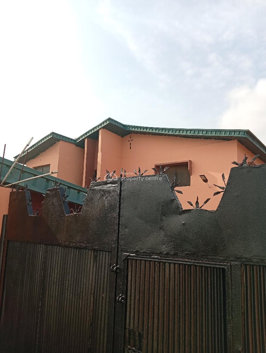 Nice Tiled 2bedroom Flat, Off Pipeline Road, Fagba, Agege, Lagos, Flat / Apartment for Rent