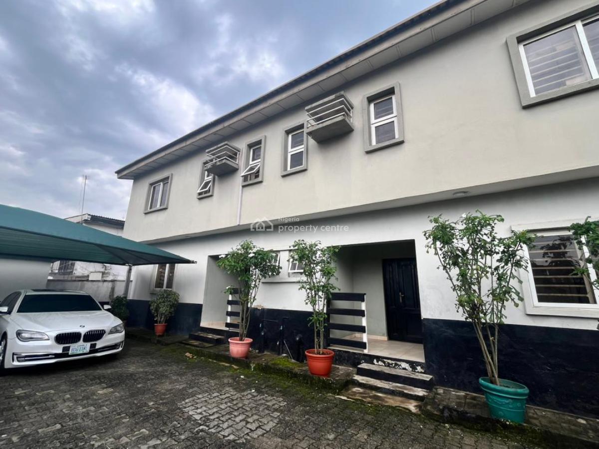 Self Serviced 4 Bedroom House for Residential Purpose, Off Awolowo Road, South-west Ikoyi, Ikoyi, Lagos, Terraced Duplex for Rent