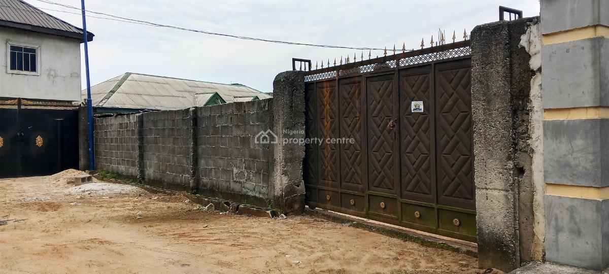 a 5 Bedroom Duplex (decking Level) and a Completed 2 Bedroom Bungalow, Farm Road, Rumuduru, Port Harcourt, Rivers, House for Sale