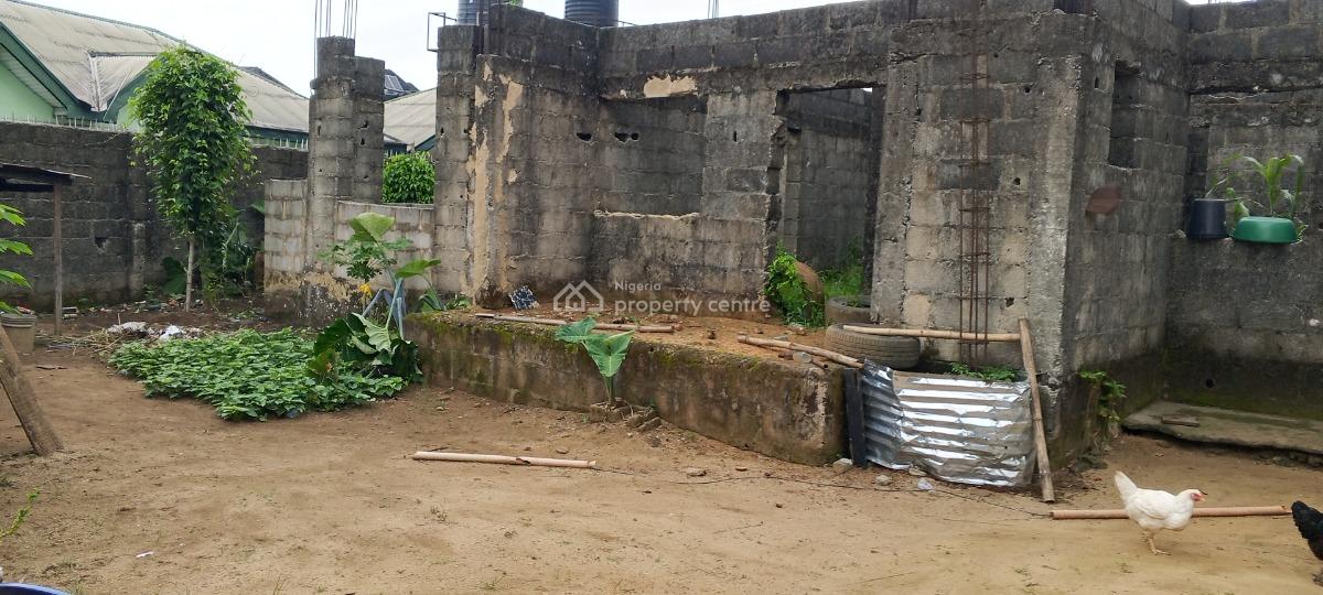 a 5 Bedroom Duplex (decking Level) and a Completed 2 Bedroom Bungalow, Farm Road, Rumuduru, Port Harcourt, Rivers, House for Sale