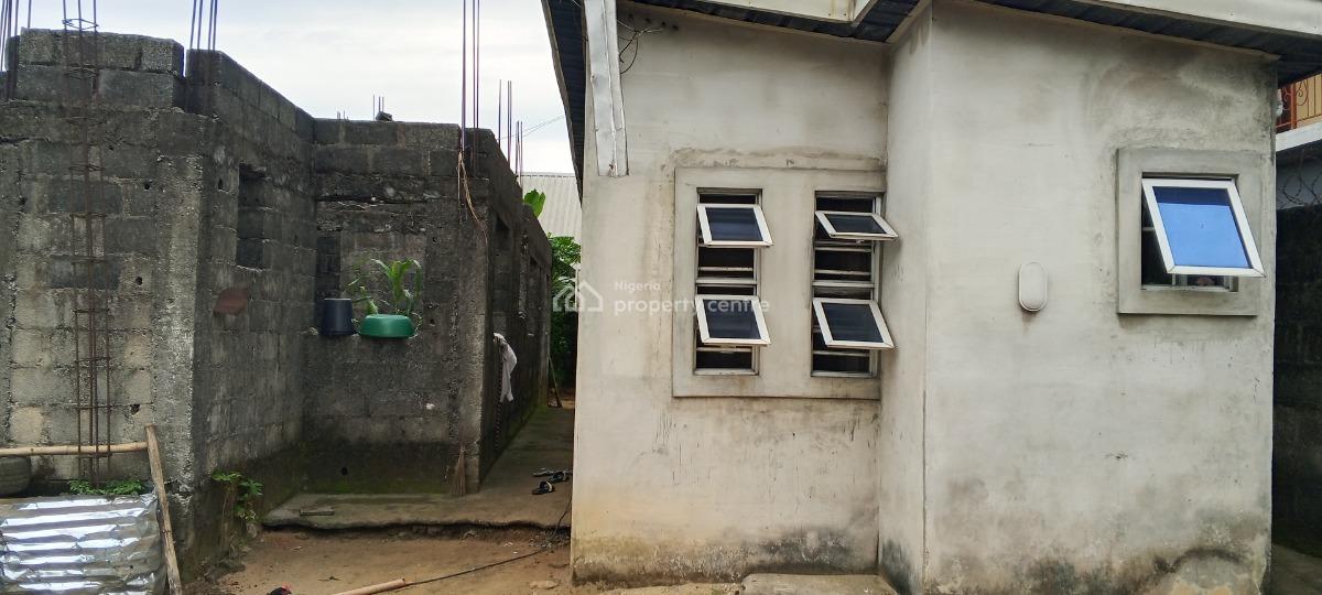 a 5 Bedroom Duplex (decking Level) and a Completed 2 Bedroom Bungalow, Farm Road, Rumuduru, Port Harcourt, Rivers, House for Sale