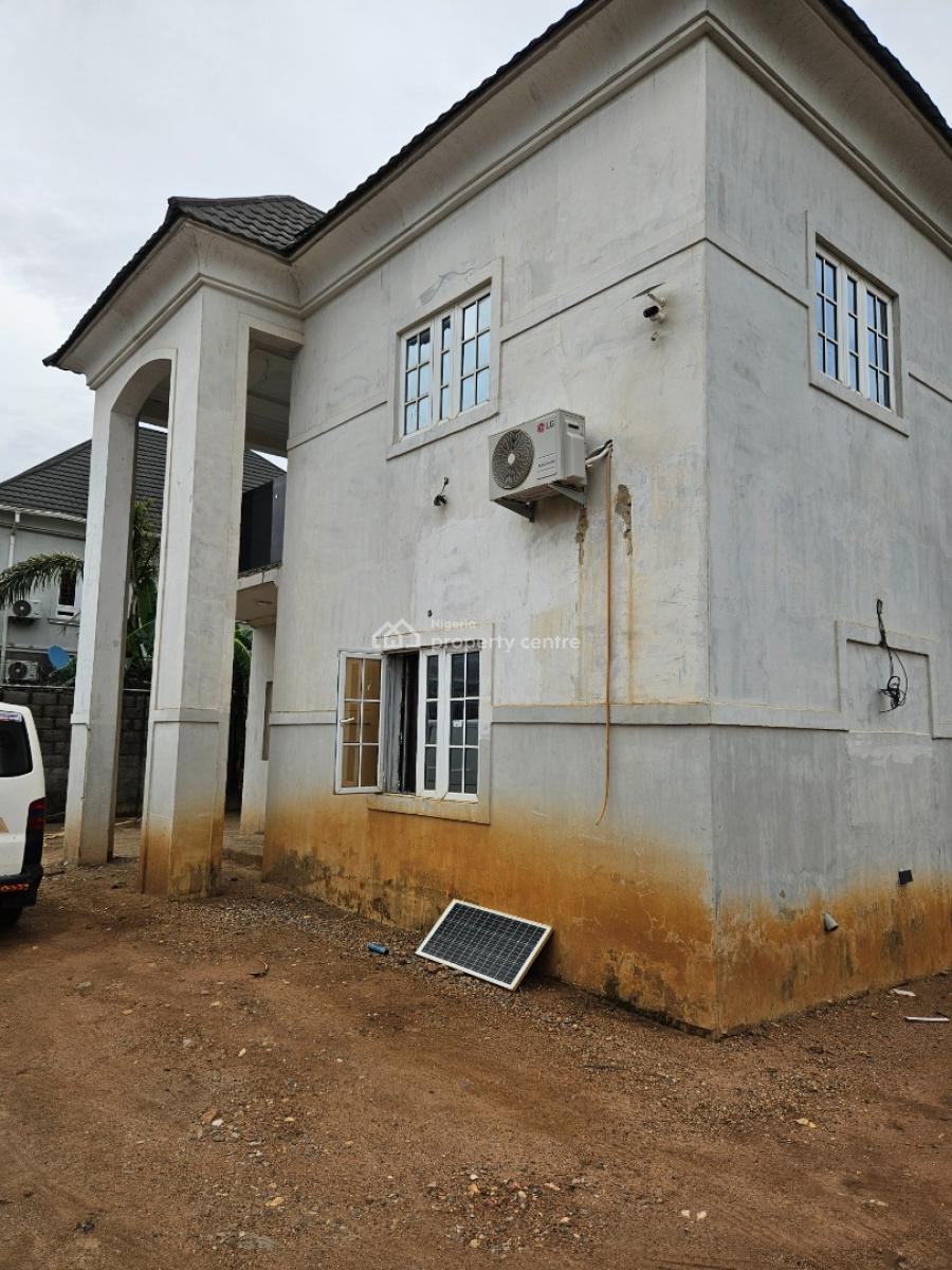 Massive 5 Bedrooms Detached Duplex with Guest Chalet and 2 Nos. Self Contain, Plot A090, Standard Estate, Galadimawa, Abuja, House for Sale