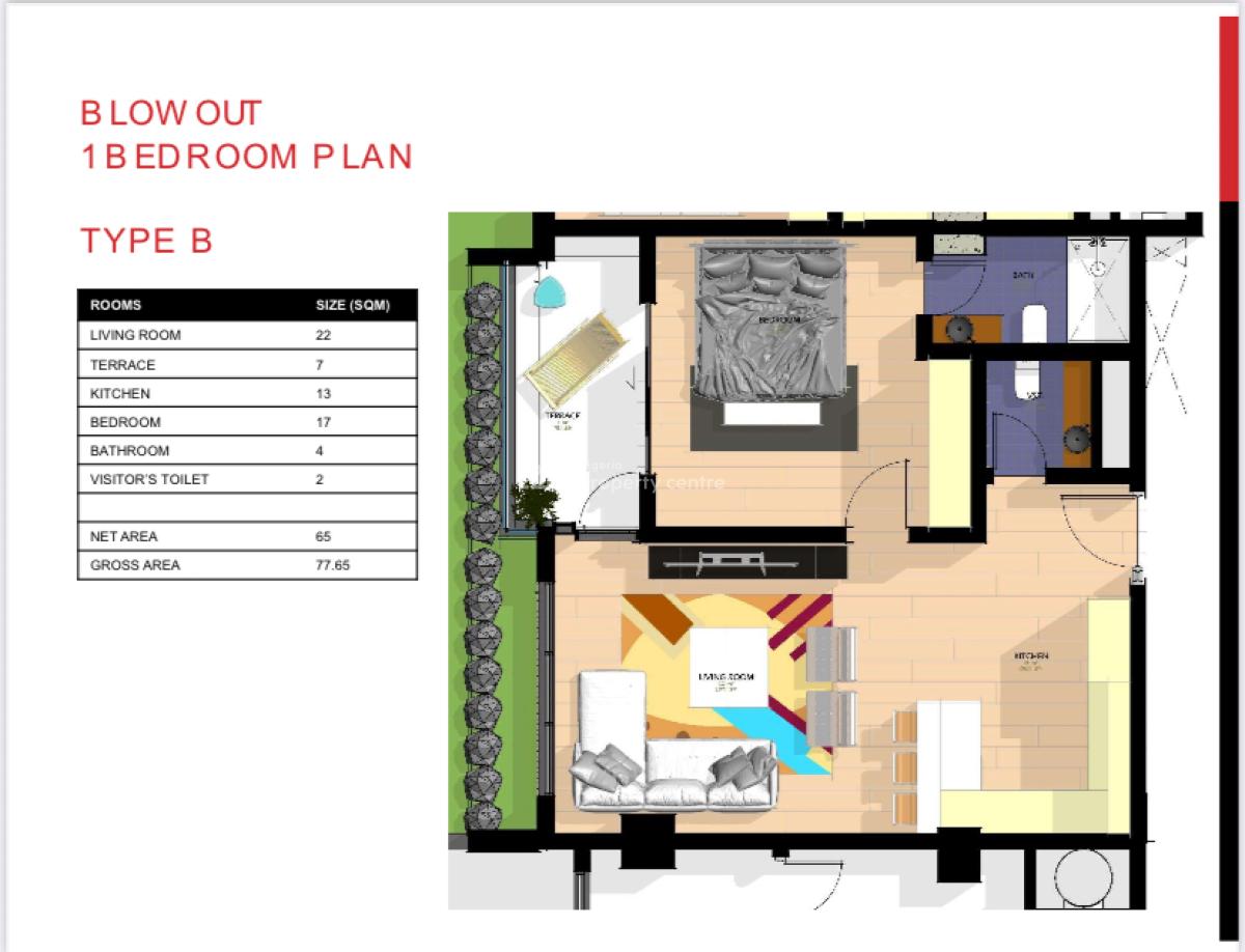 Luxury 1-bedroom Furnished Apartment, Lekki Phase 1, Lekki, Lagos, Mini Flat (room and Parlour) for Sale