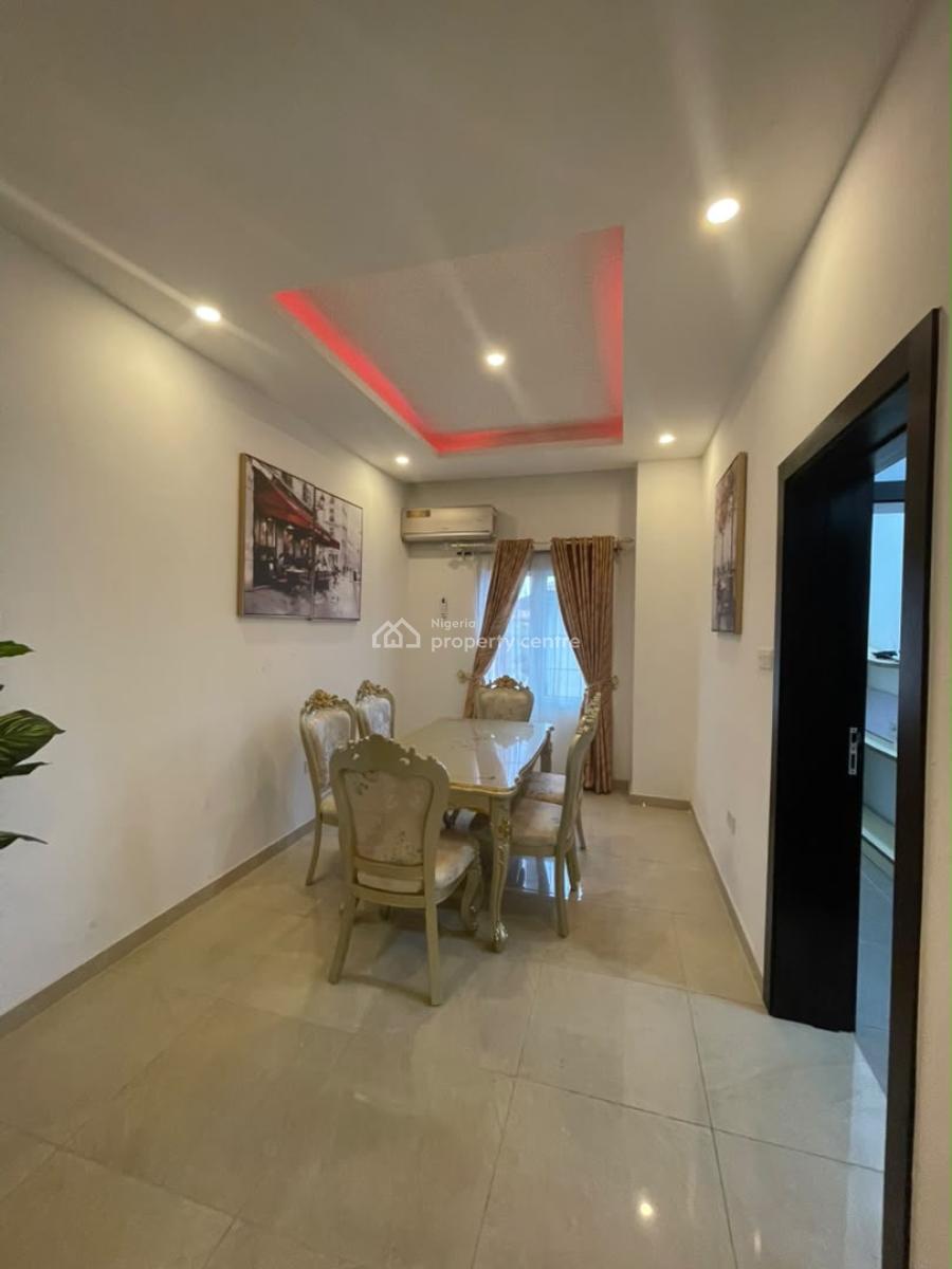 Luxurious Paris-themed 4-bedroom Terrace Apartment, Orchid Road, Lekki, Lagos, Terraced Duplex Short Let