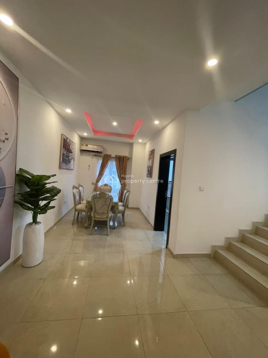 Luxurious Paris-themed 4-bedroom Terrace Apartment, Orchid Road, Lekki, Lagos, Terraced Duplex Short Let