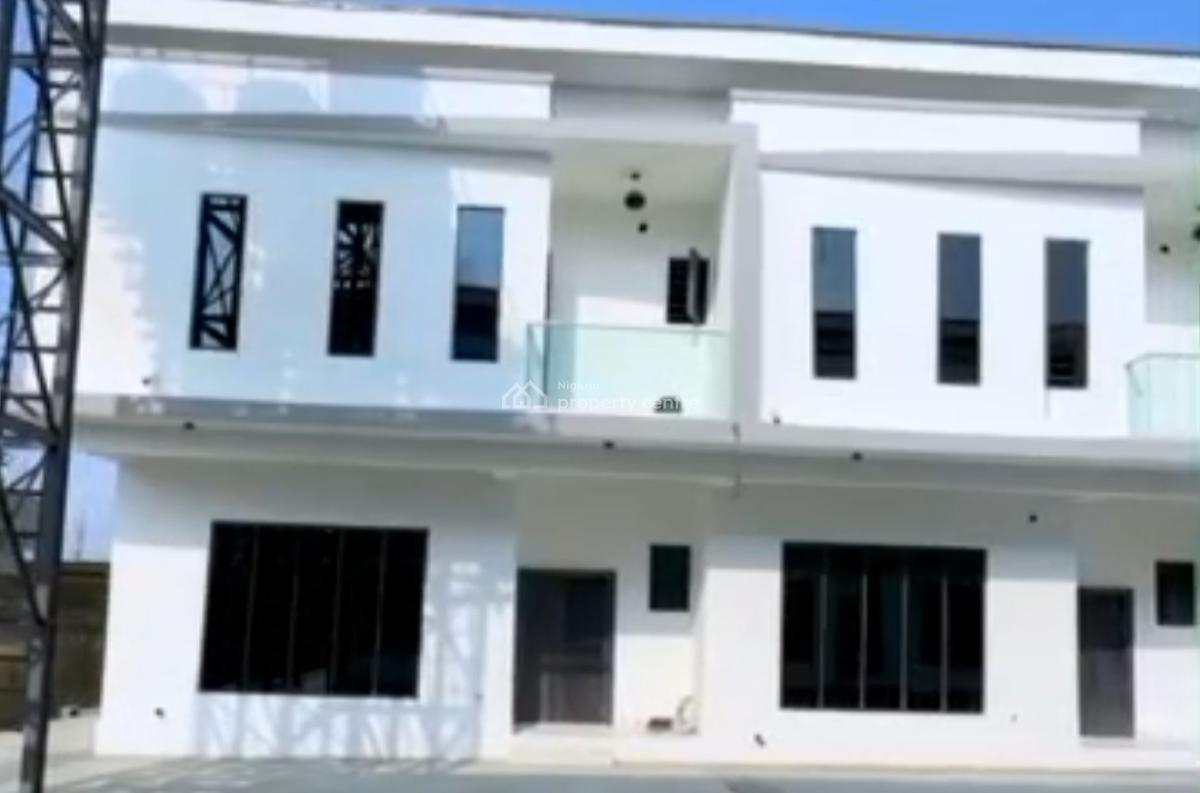 30 Units of 4bedroom Terraces in a Code-access Estate (price for One), Abraham Adesanya Road, Ajah, Lagos, Terraced Duplex for Sale