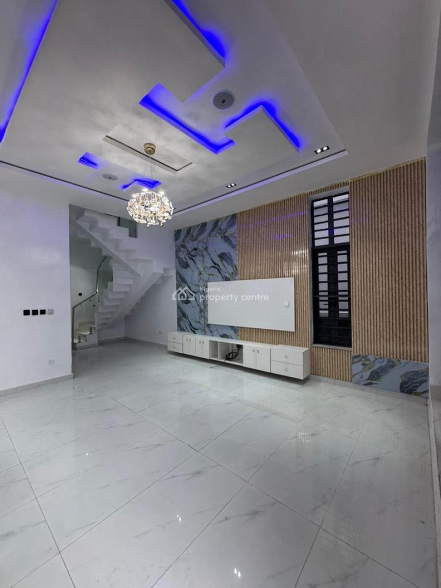 Spacious 4 Bedroom Fully Detached Duplex with Bq, Ajah, Lagos, Sangotedo, Ajah, Lagos, Detached Duplex for Sale