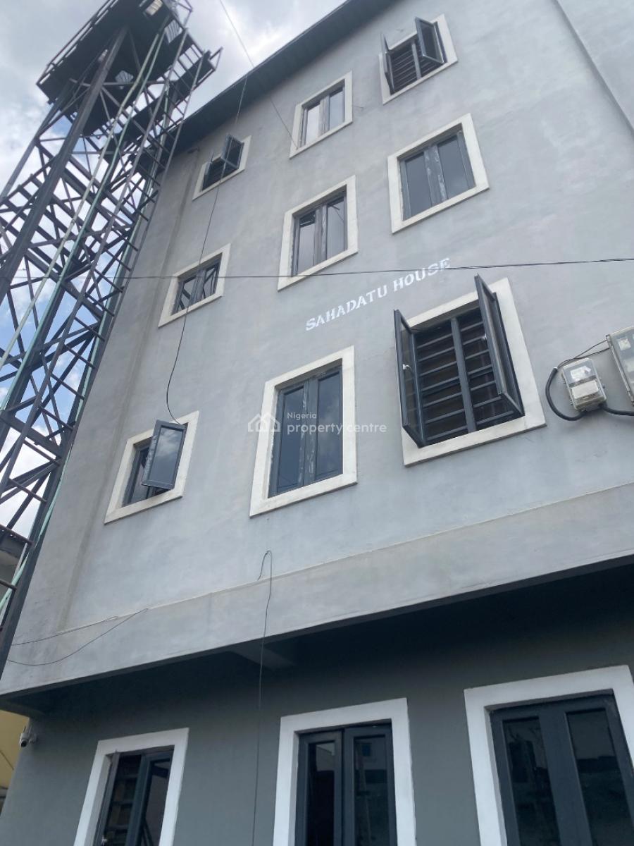 Spacious 3 Bedroom Flat with Pop and 2 Rooms En-suite in 3rd Floor, Allen, Ikeja, Lagos, Flat / Apartment for Rent