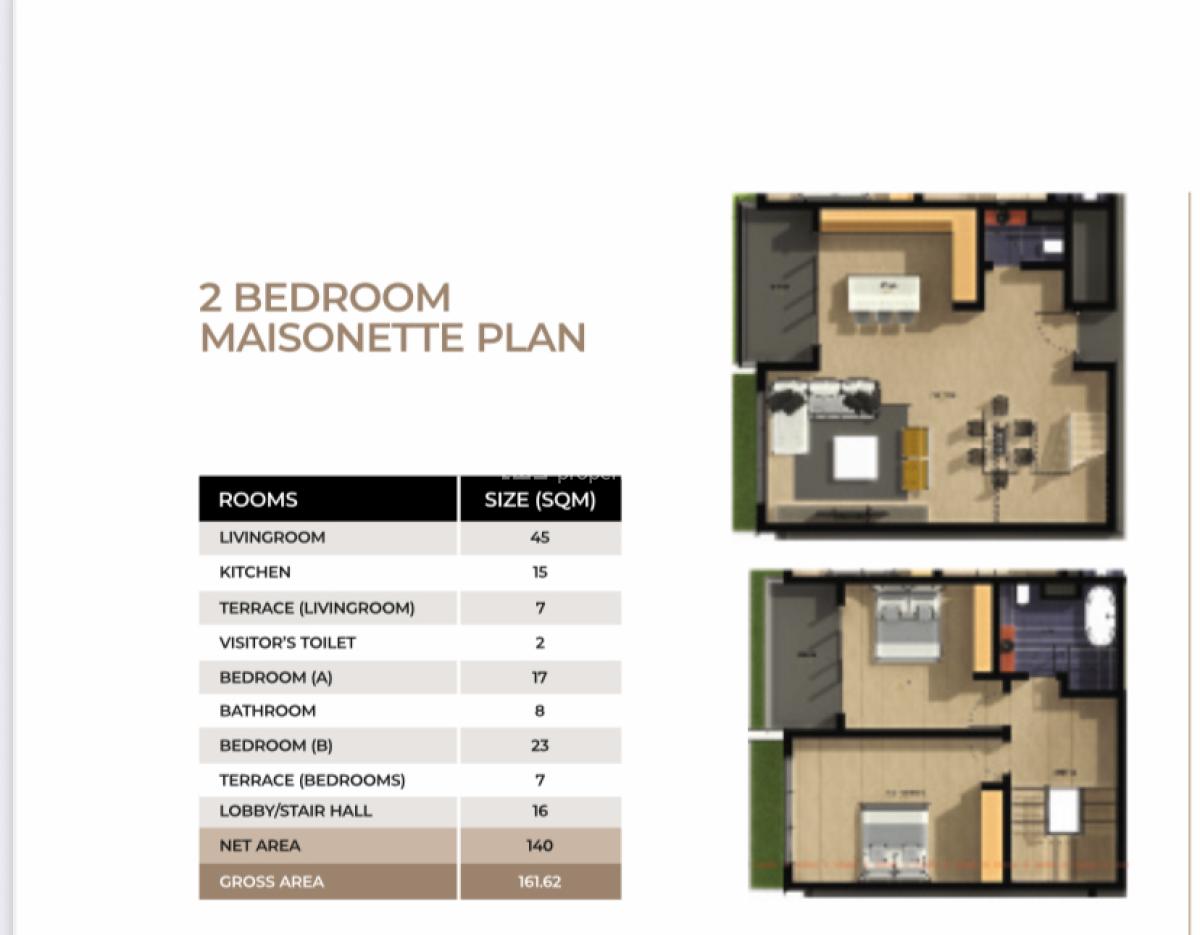 Luxury 2-bedroom Maisonette Furnished Apartment, Lekki Phase 1, Lekki, Lagos, Flat / Apartment for Sale