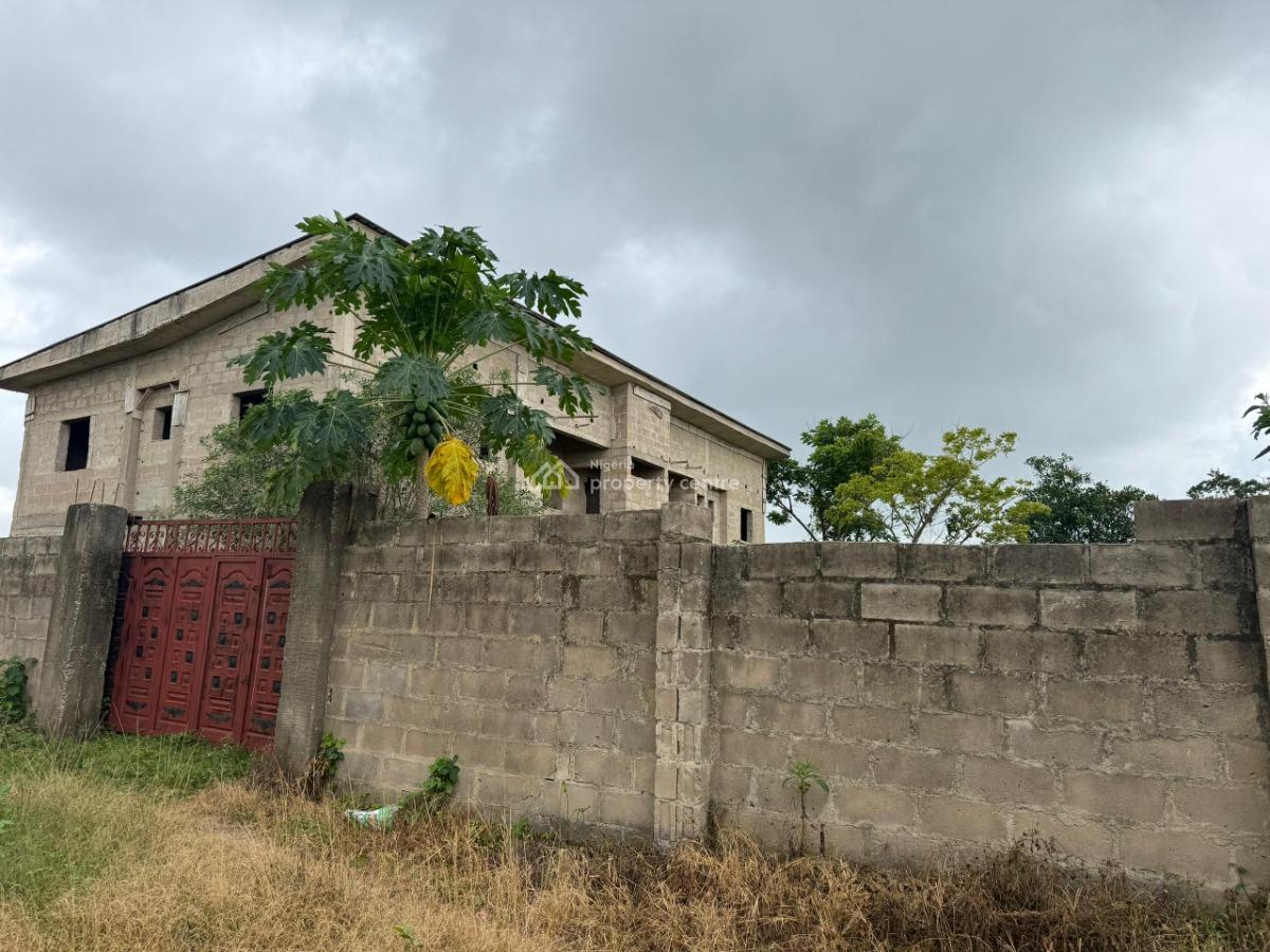 Fully Fenced Uncompleted 4 Units of 2 Bedrooms Is Available, Unity Estate, Oba Ile, Akure, Ondo, Flat / Apartment for Sale