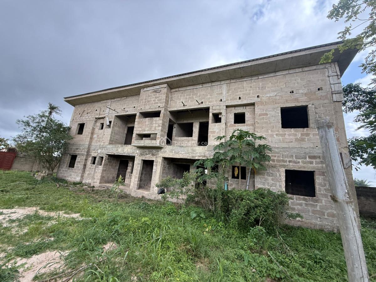 Fully Fenced Uncompleted 4 Units of 2 Bedrooms Is Available, Unity Estate, Oba Ile, Akure, Ondo, Flat / Apartment for Sale