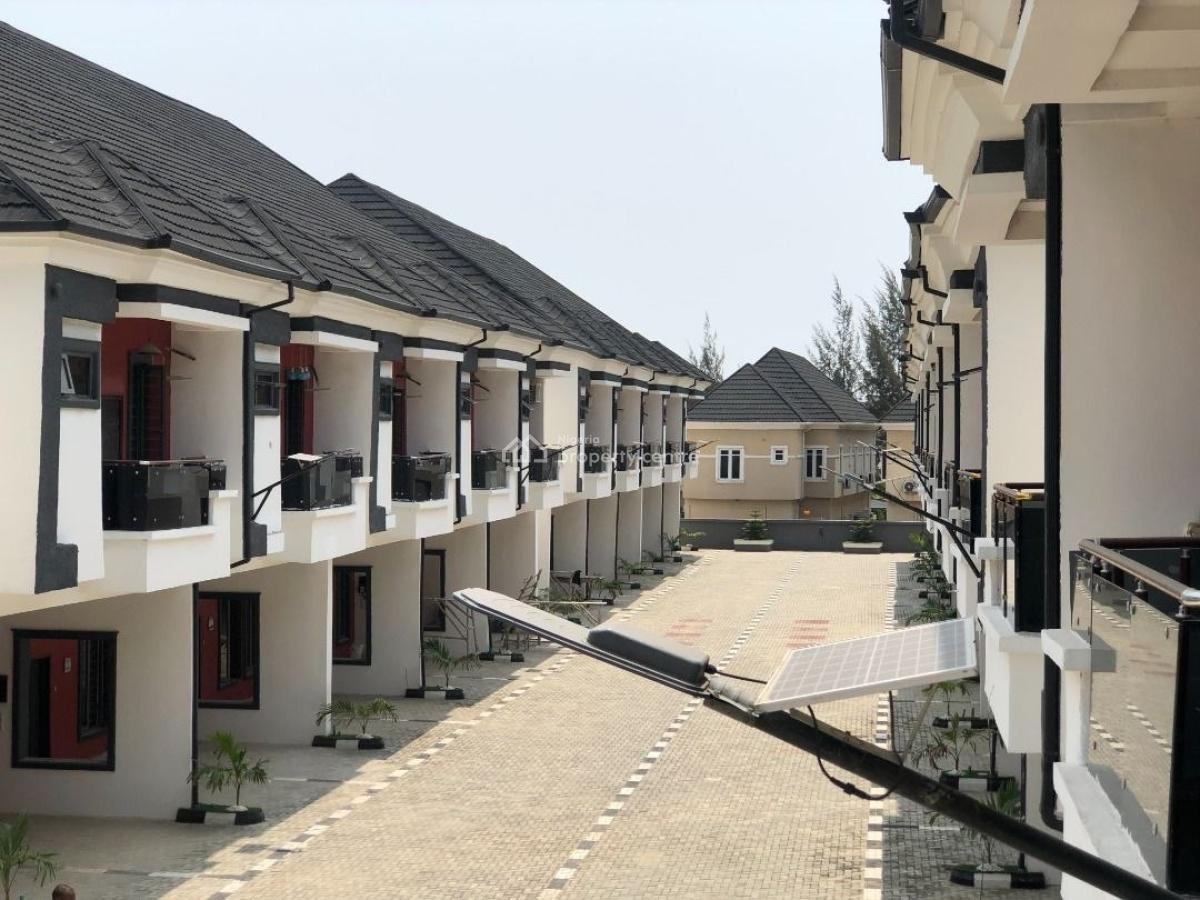 4 Bedroom Terrace with a Room Bq and Spacious Living Room, Ikota, Lekki, Lagos, Terraced Duplex for Sale