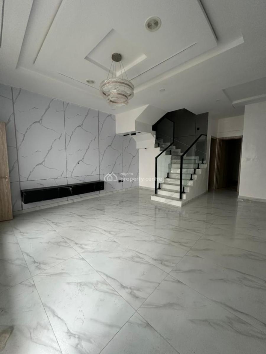 𝐍𝐄𝐖 4 𝐁𝐄𝐃𝐑𝐎𝐎𝐌 𝐒𝐄𝐌𝐈 𝐃𝐄𝐓𝐀𝐂𝐇𝐄𝐃 𝐃𝐔𝐏𝐋𝐄𝐗, Chevron Toll Gate, Lekki Phase 2, Lekki, Lagos, Semi-detached Duplex for Rent