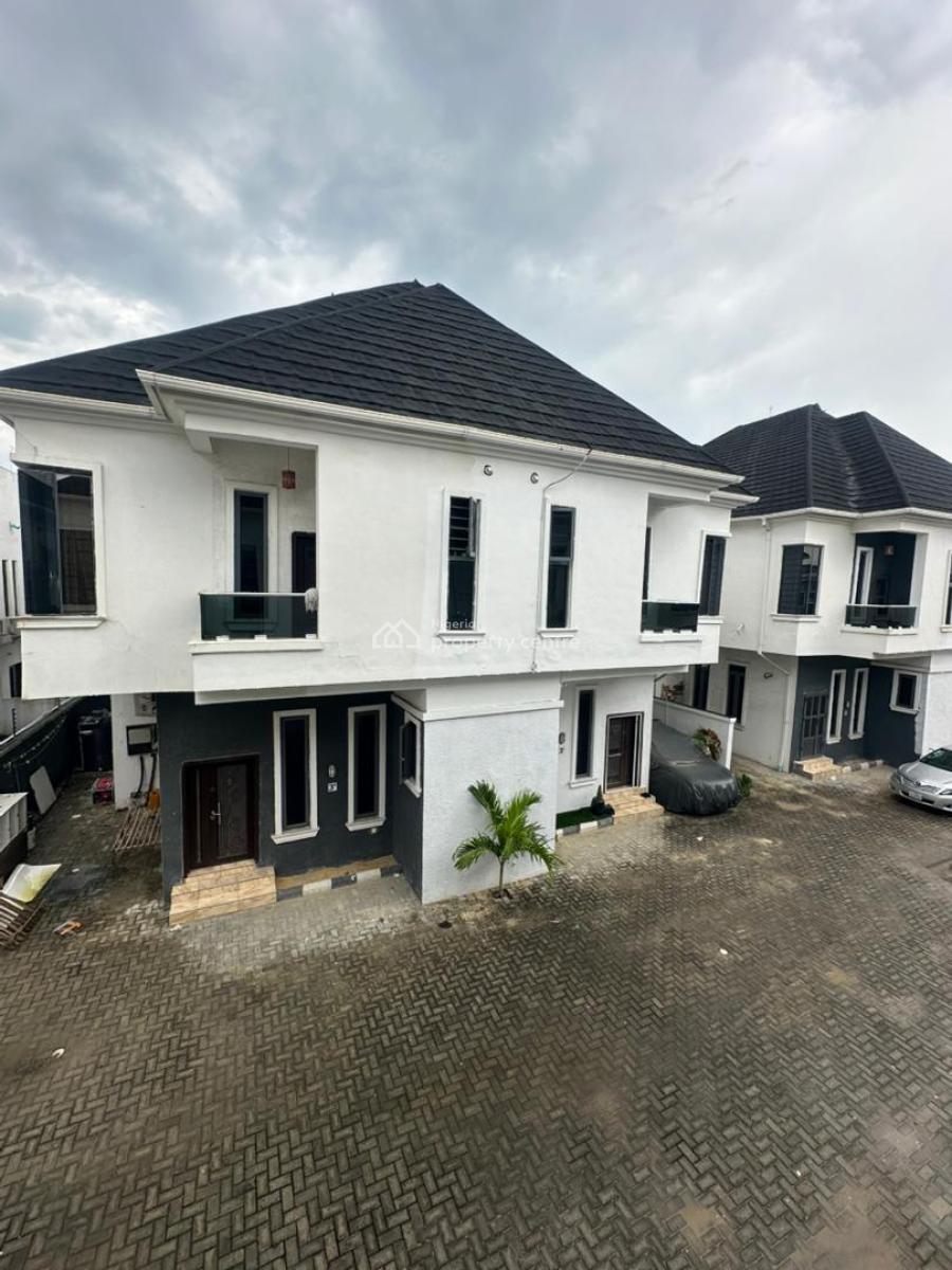 𝐍𝐄𝐖 4 𝐁𝐄𝐃𝐑𝐎𝐎𝐌 𝐒𝐄𝐌𝐈 𝐃𝐄𝐓𝐀𝐂𝐇𝐄𝐃 𝐃𝐔𝐏𝐋𝐄𝐗, Chevron Toll Gate, Lekki Phase 2, Lekki, Lagos, Semi-detached Duplex for Rent