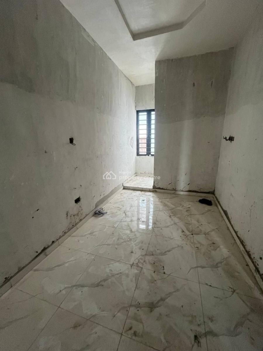 4 Bedroom Terrace with Bq with Large Parking Space, Ajah, Lagos, Terraced Duplex for Rent