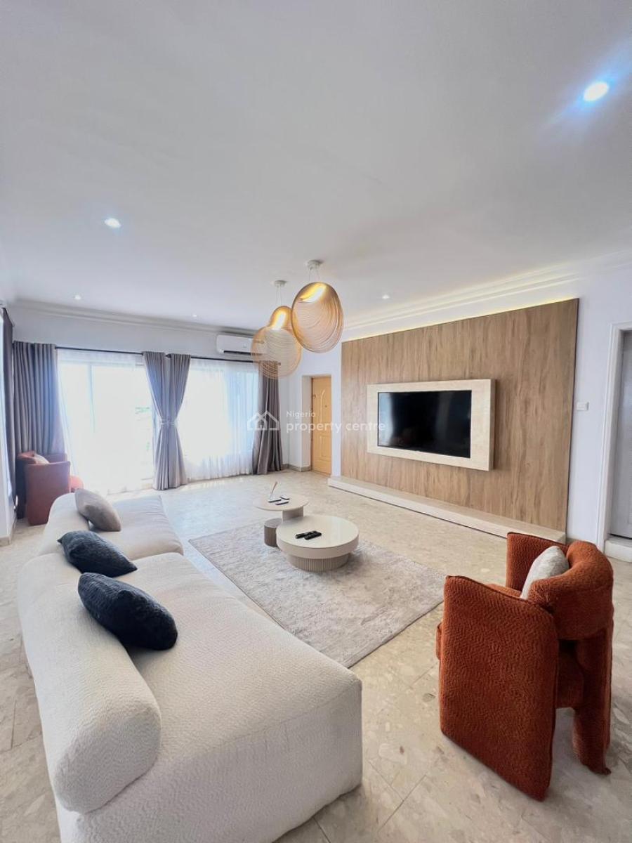 Beautifully Furnished Waterfront 2-bedroom Penthouse + Bq & Pool, Lekki Phase 1, Lekki, Lagos, Flat / Apartment for Rent
