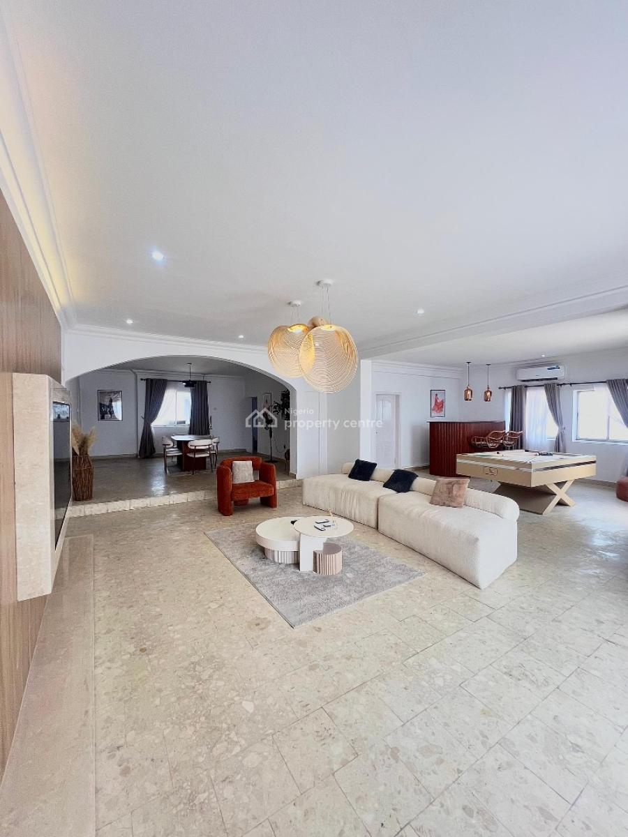 Luxury Furnished Waterfront 2-bedroom Penthouse + Bq & Swimming Poo, Lekki Phase 1, Lekki, Lagos, Flat / Apartment for Rent