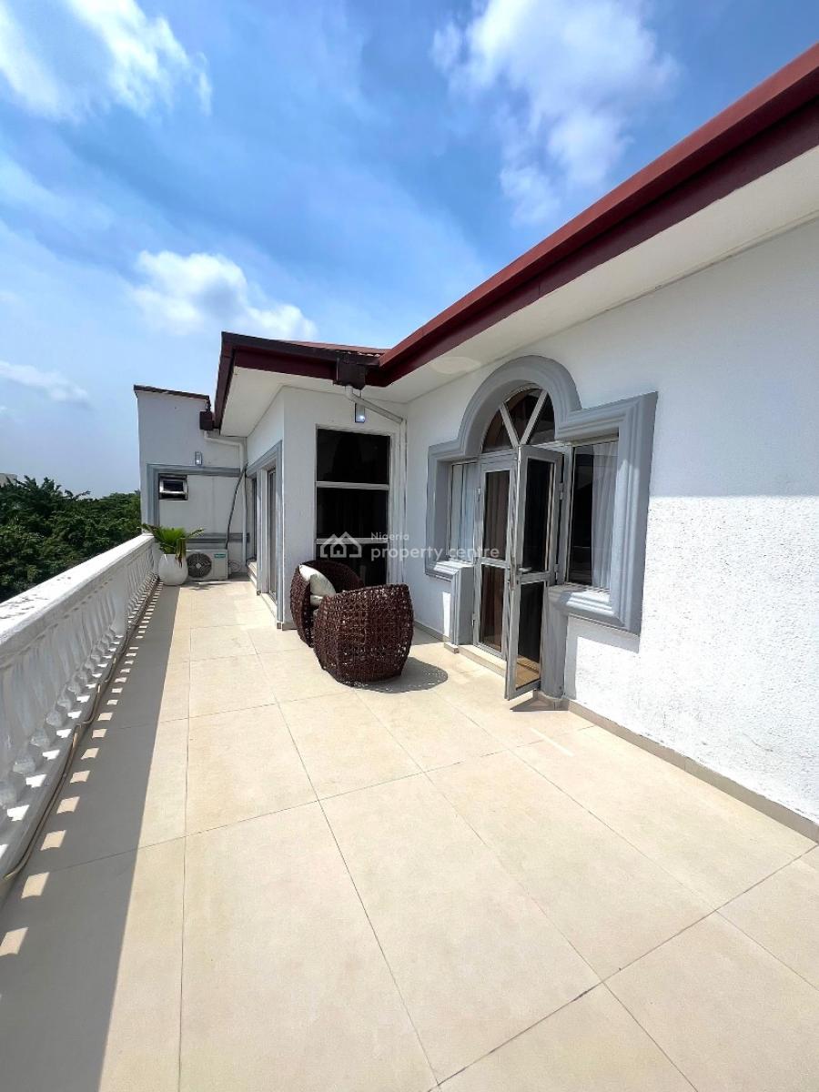 Luxury Furnished Waterfront 2-bedroom Penthouse + Bq & Swimming Poo, Lekki Phase 1, Lekki, Lagos, Flat / Apartment for Rent