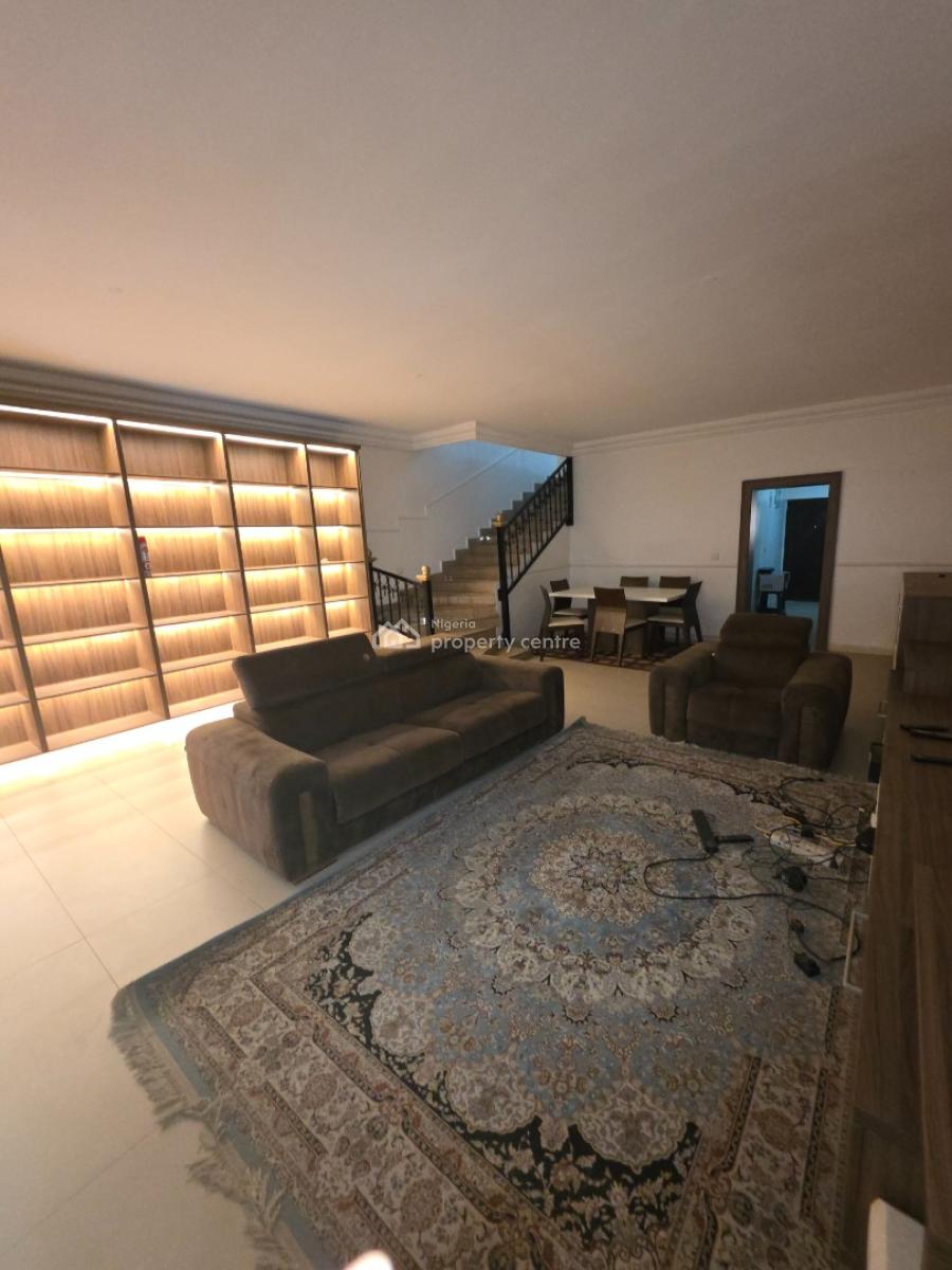 Luxury Four-bedroom Fully Furnished Terrace Apartment, Thames Street, Maitama District, Abuja, Terraced Duplex for Sale