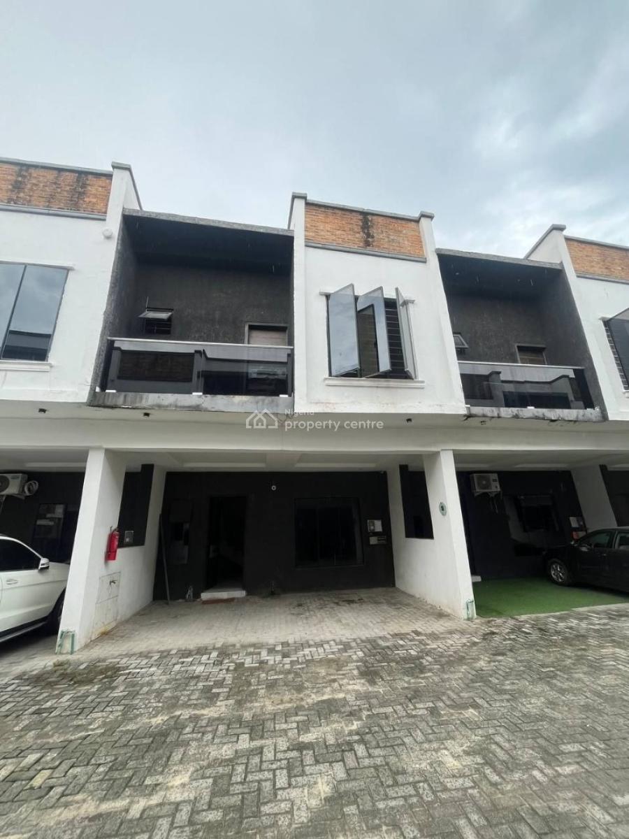 4 Bedroom Terrace House with a Room Bq with Modern Pop Ceiling, Ikota, Lekki, Lagos, Terraced Duplex for Sale