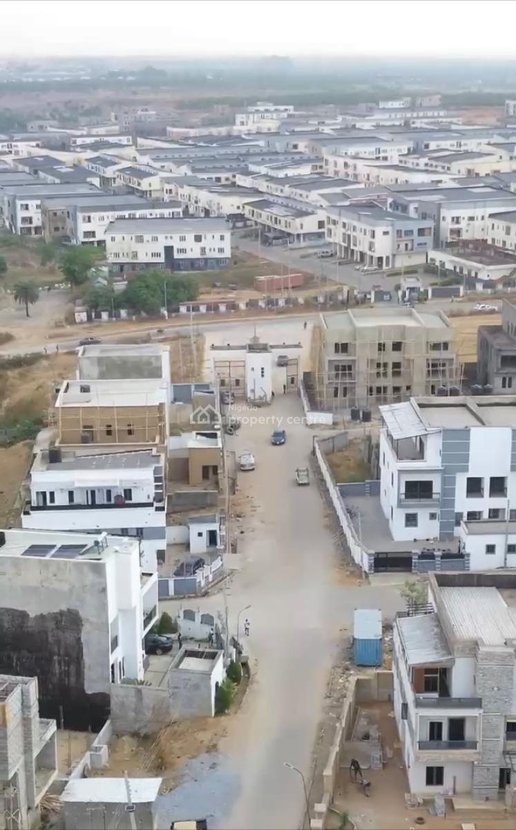 Luxury 5 Bedroom En-suite Semi Detached Duplex +bq, Shell Carcass, Life Camp, Abuja, Semi-detached Duplex for Sale
