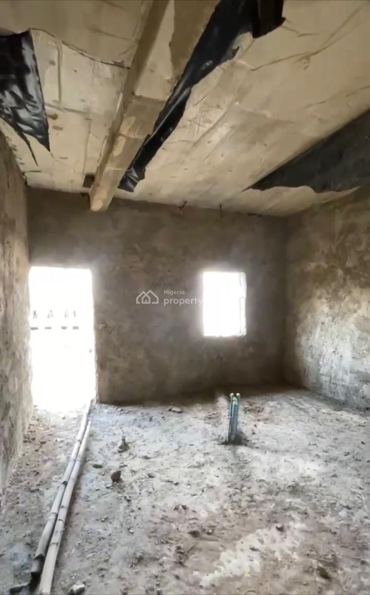 Luxury 5 Bedroom En-suite Semi Detached Duplex +bq, Shell Carcass, Life Camp, Abuja, Semi-detached Duplex for Sale