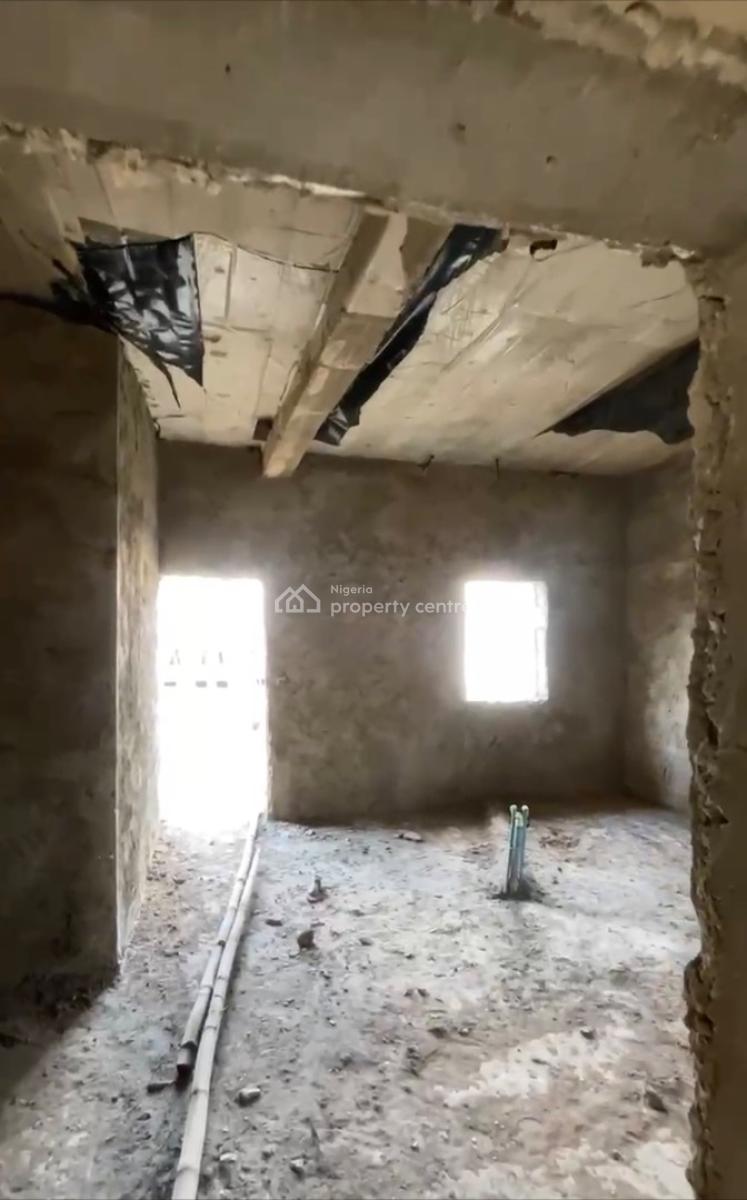 Luxury 5 Bedroom En-suite Semi Detached Duplex +bq, Shell Carcass, Life Camp, Abuja, Semi-detached Duplex for Sale