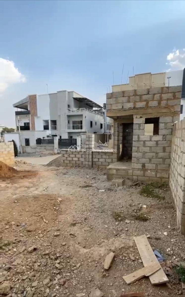 Luxury 5 Bedroom En-suite Semi Detached Duplex +bq, Shell Carcass, Life Camp, Abuja, Semi-detached Duplex for Sale