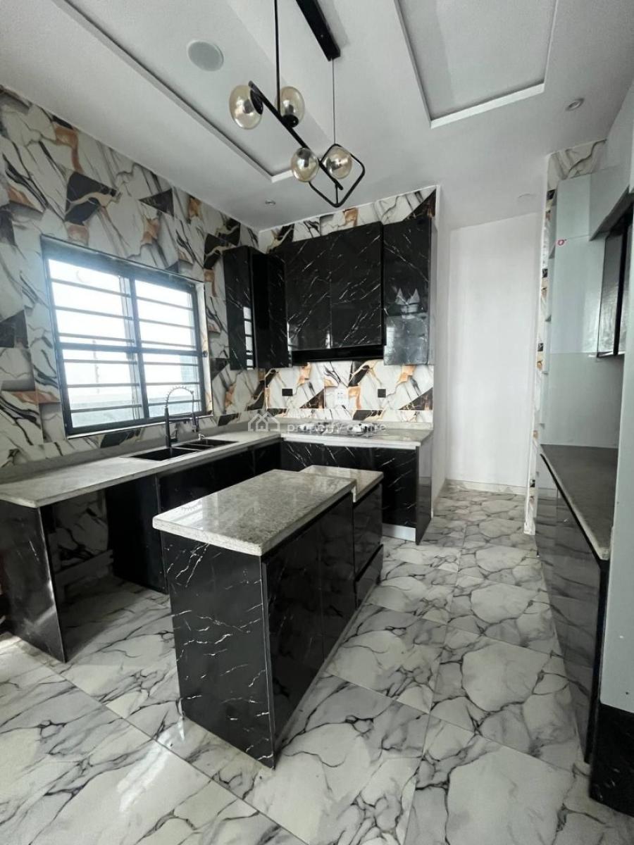 4 Bedroom Semi-detached House with a Room Bq, Ikota, Lekki, Lagos, Semi-detached Duplex for Sale