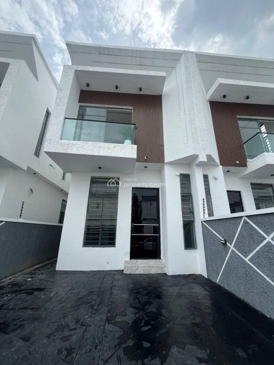 4 Bedroom Semi-detached House with a Room Bq, Ikota, Lekki, Lagos, Semi-detached Duplex for Sale