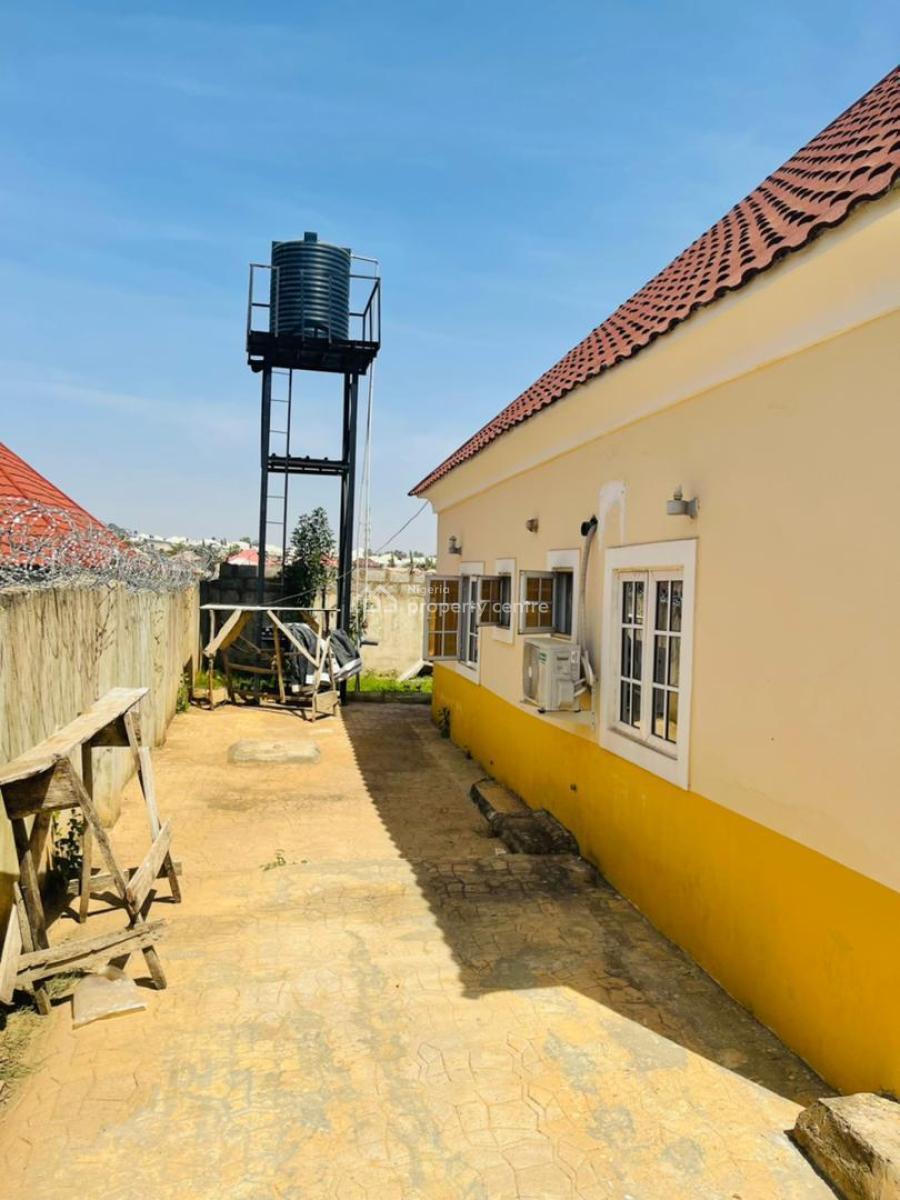 3 Bedroom Bungalow with Gate House, Pyakasa, Lugbe District, Abuja, Detached Bungalow for Sale