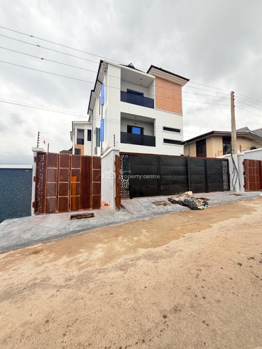 Newly Built 4 Bedroom Semi Detached Duplex in Neighborhood Close, Isheri, Magodo, Lagos, Semi-detached Duplex for Sale
