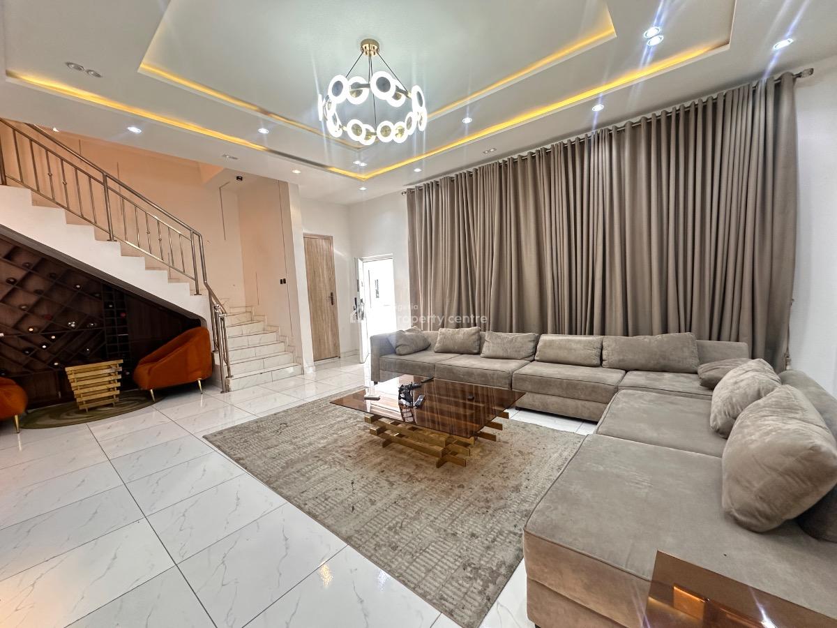 Fully Furnished 4 Bedroom Terrace Duplex Available, Lekki Phase 2, Lekki, Lagos, Detached Duplex for Rent
