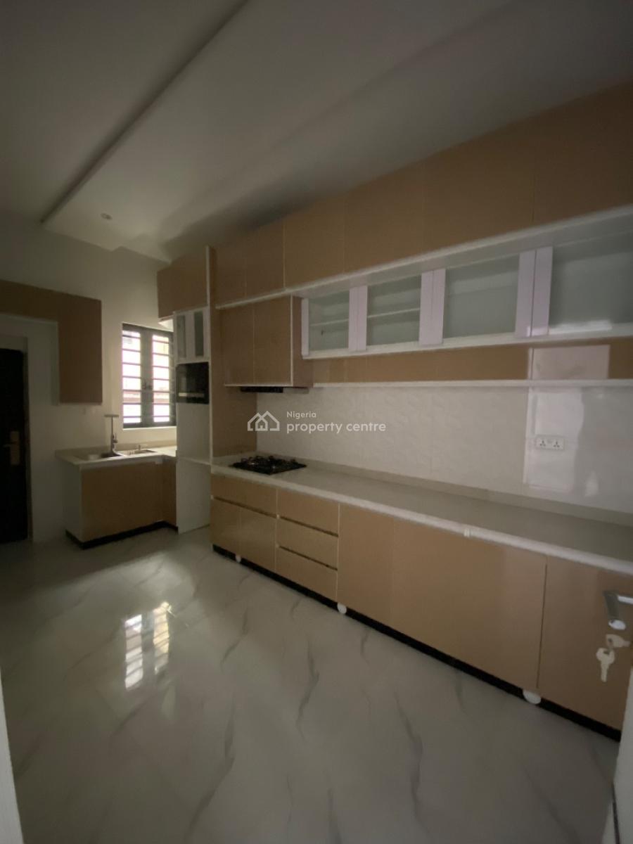Brand New 4bedroom Terrace, Gated Estate By Blenco Supermarket  Before Shop Rite, Sangotedo, Ajah, Lagos, Terraced Duplex for Rent