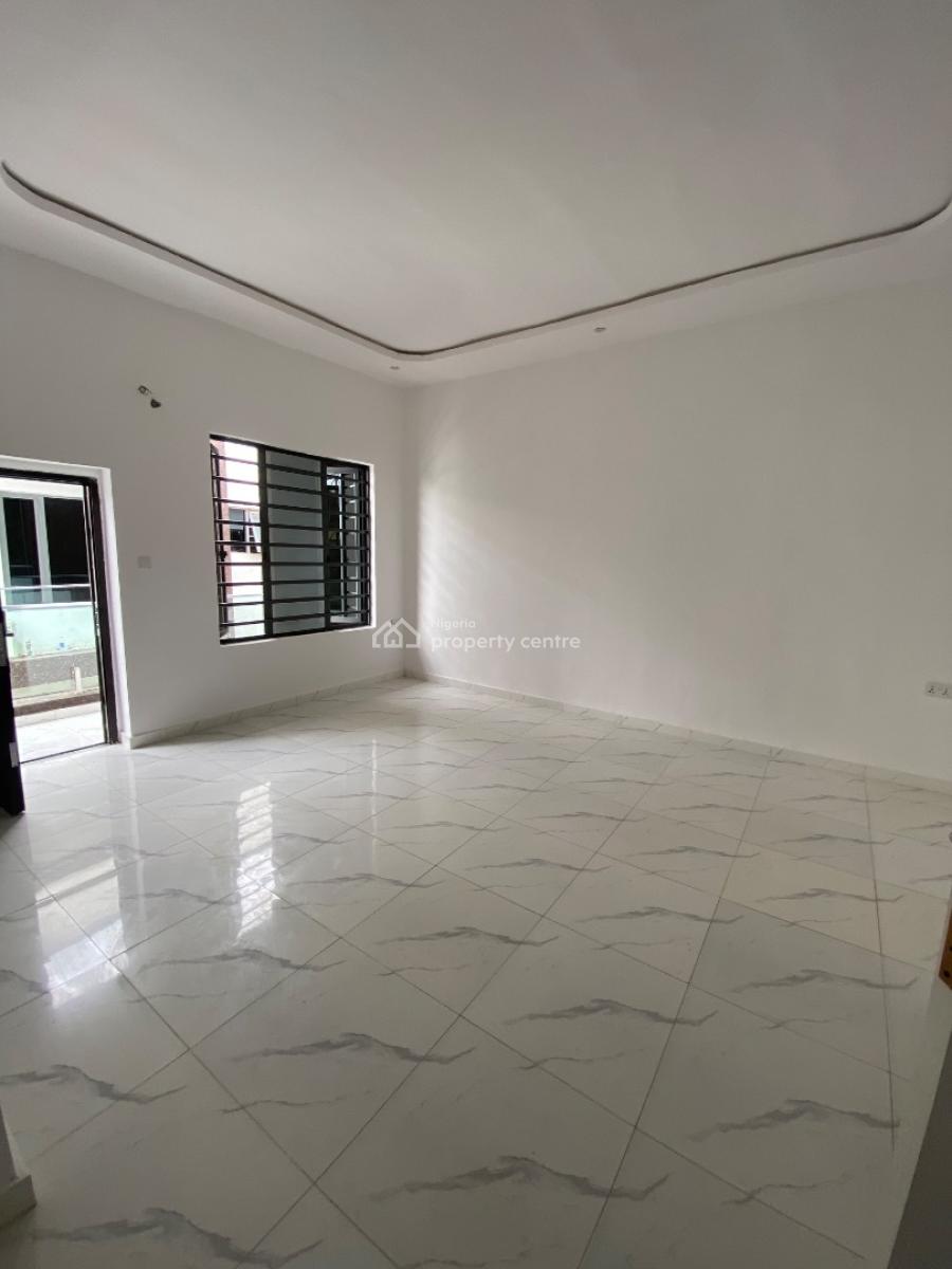 Brand New 4bedroom Terrace, Gated Estate By Blenco Supermarket  Before Shop Rite, Sangotedo, Ajah, Lagos, Terraced Duplex for Rent