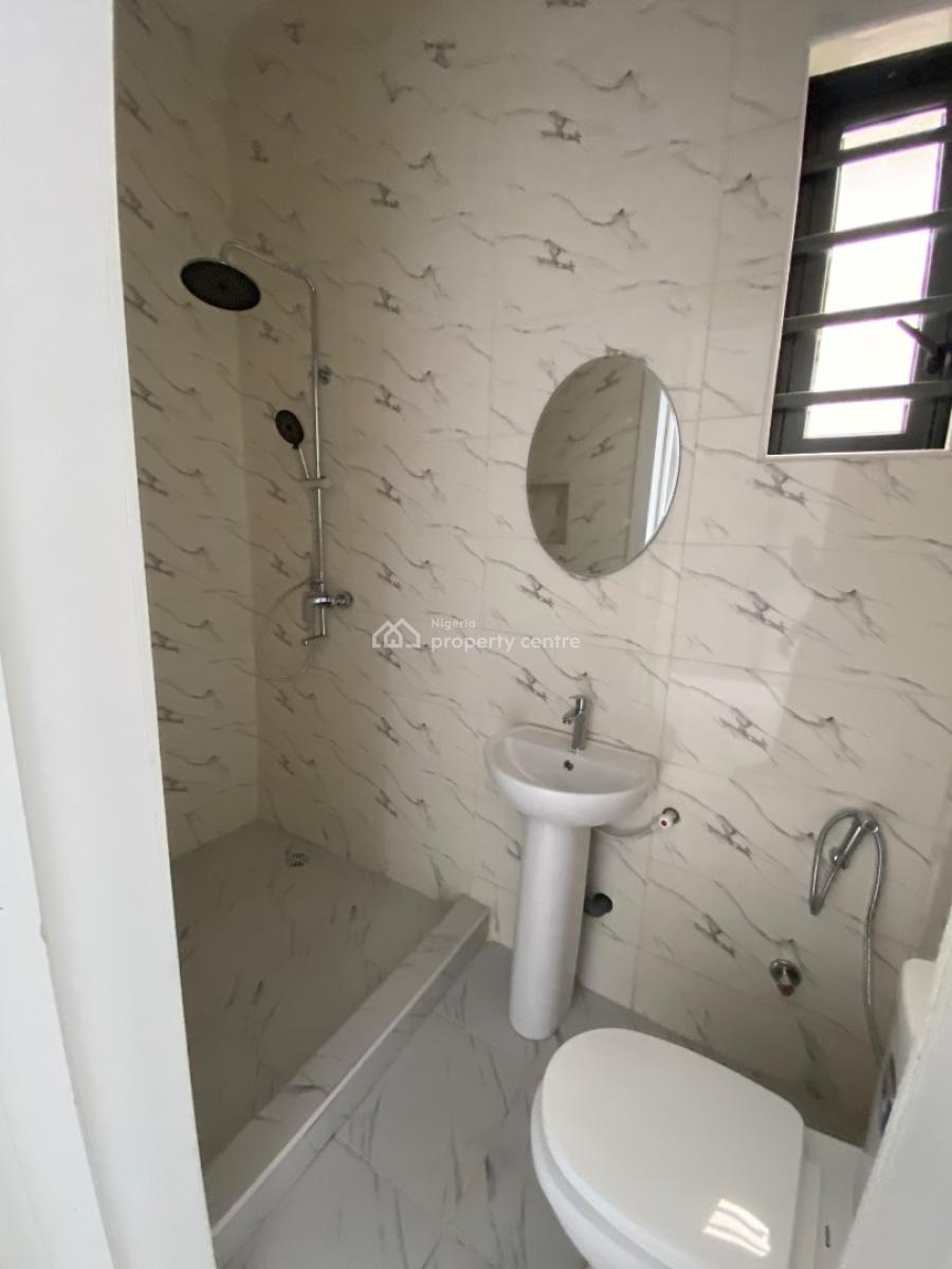 Brand New 4bedroom Terrace, Gated Estate By Blenco Supermarket  Before Shop Rite, Sangotedo, Ajah, Lagos, Terraced Duplex for Rent