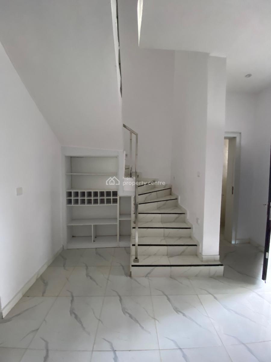 Brand New 4bedroom Terrace, Gated Estate By Blenco Supermarket  Before Shop Rite, Sangotedo, Ajah, Lagos, Terraced Duplex for Rent