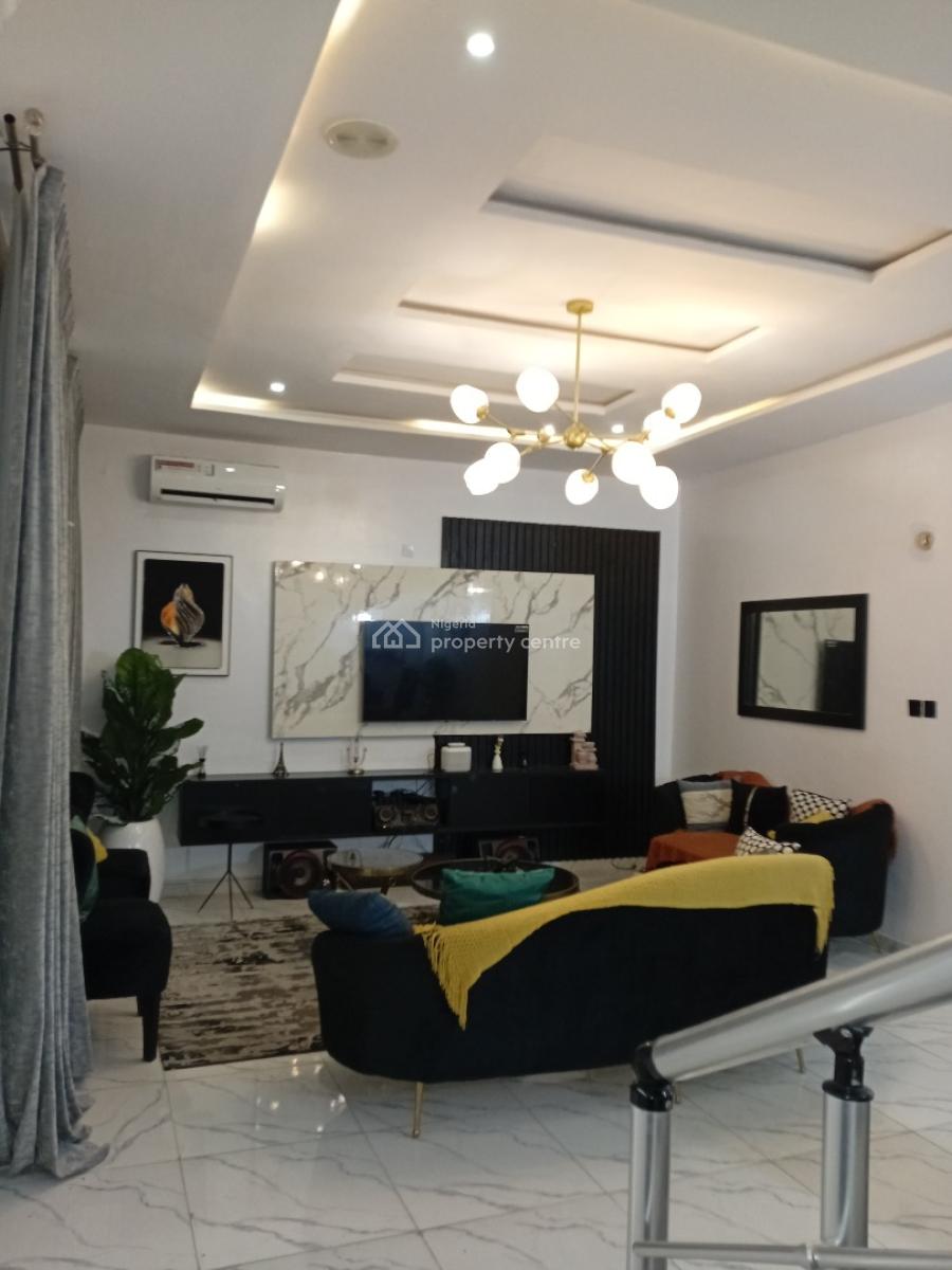 Tastefully Furnished 4-bedroom Terraced Duplex, Orchid Road, Lekki, Lagos, Terraced Duplex for Rent