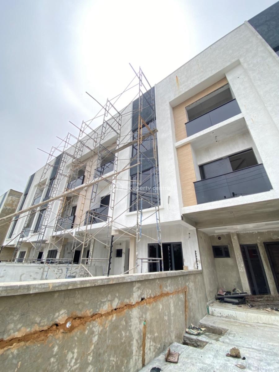 Luxury 4 Bedroom Newly Built Terrace Duplex with Bq, Gym, & Elevator, Victoria Island (vi), Lagos, Terraced Duplex for Sale